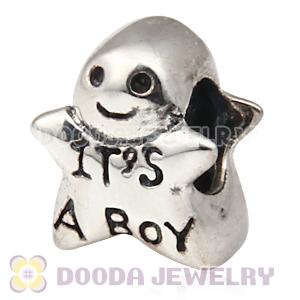 925 Sterling Silver Charm Jewelry Boy Beads and Charms