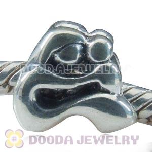 Silver European mother's day charms with Screw Thread