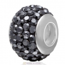 Sterling Silver Austrian crystal Beads with Thread Core 925 stamped