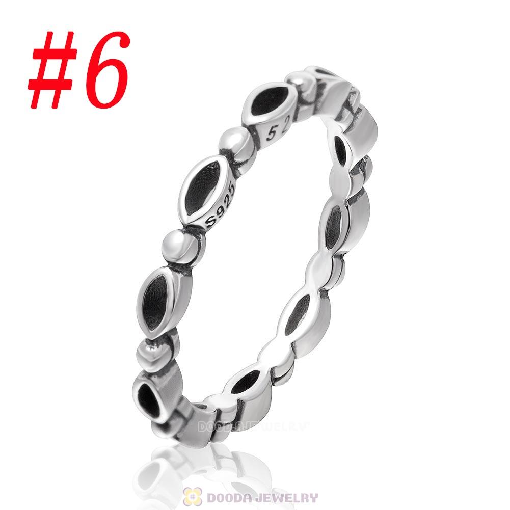 925 Sterling Silver Alluring Brilliant Marquise Ring