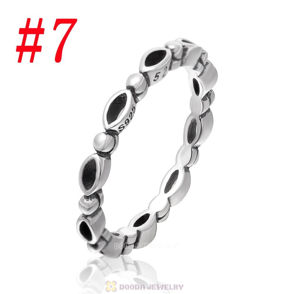 925 Sterling Silver Alluring Brilliant Marquise Ring