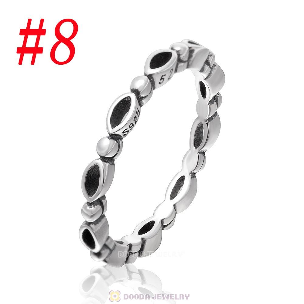 925 Sterling Silver Alluring Brilliant Marquise Ring