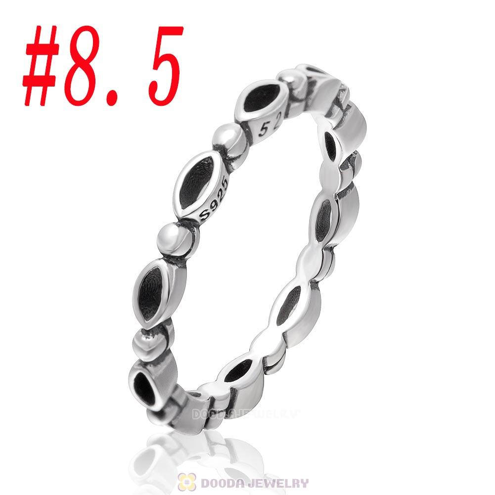 925 Sterling Silver Alluring Brilliant Marquise Ring