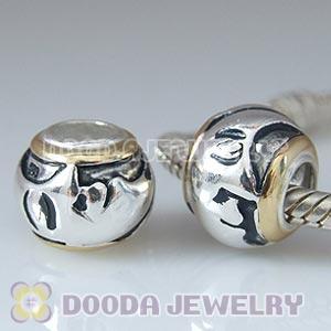 Gold Plated Line 925 Sterling Silver Cynthia Charms