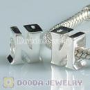 Letter N Beads 925 Sterling Silver Charms