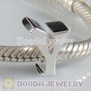 Letter Y Beads 925 Sterling Silver Charms