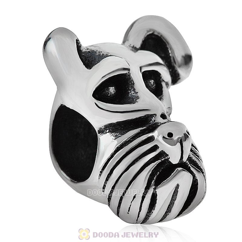 Dog Charm 925 Silver