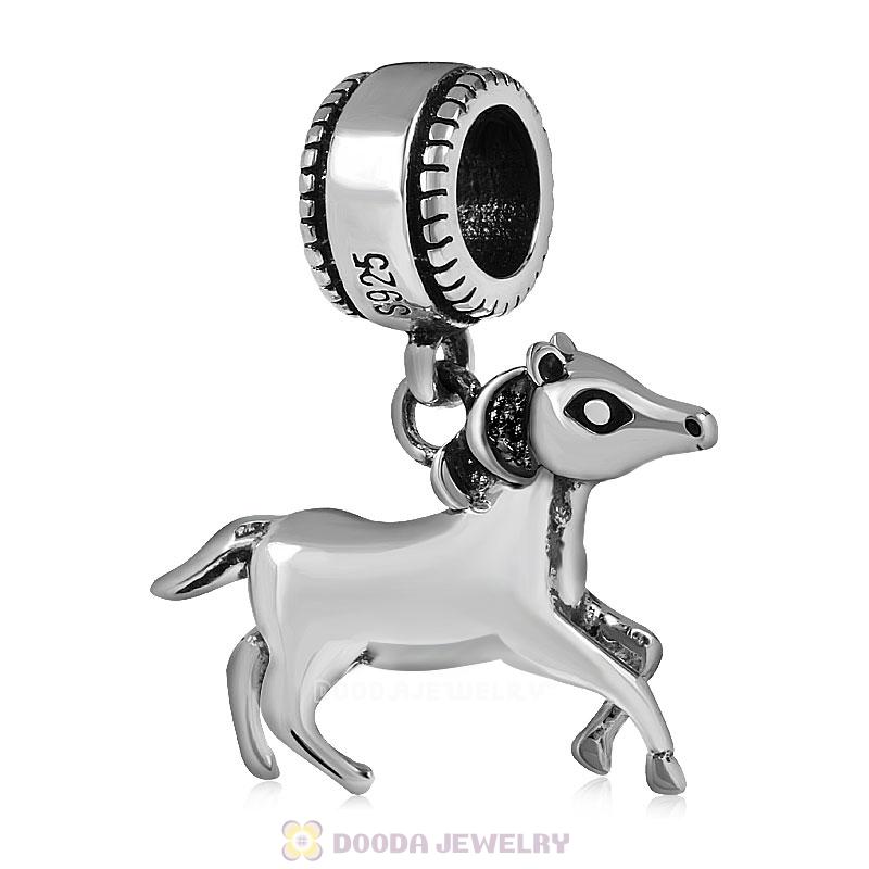 Running Horse Charm Pendant