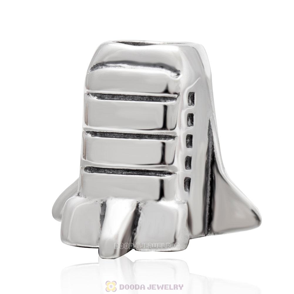 Passenger Flights Plane Charm Bead