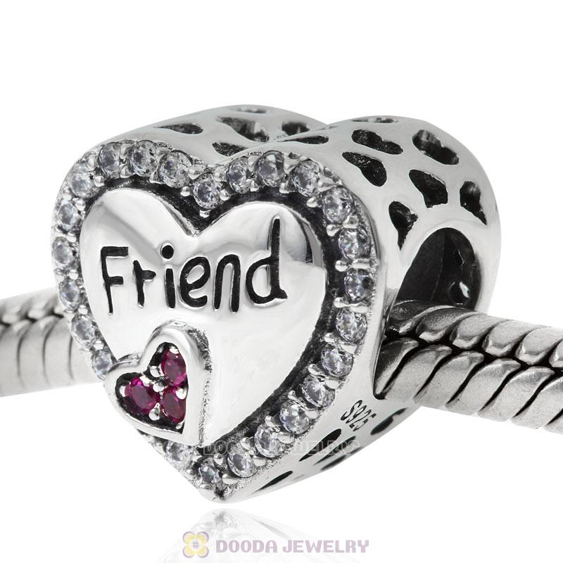 Friend Heart Charm