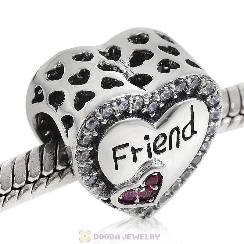 Friend Heart Charm
