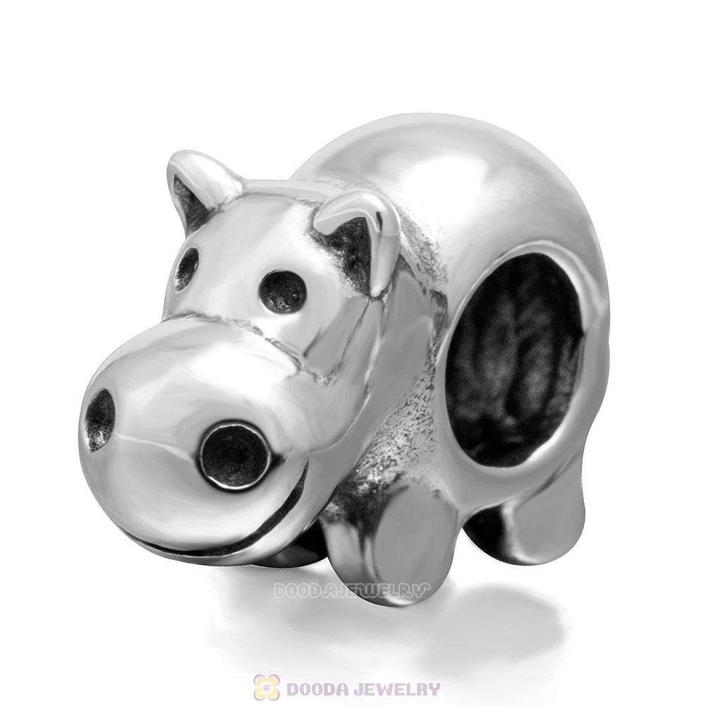 Happy Hippopotamus Charm