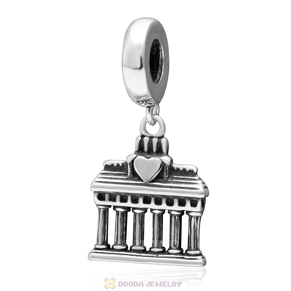 Berlin Brandenburg Gate Charm Pendant