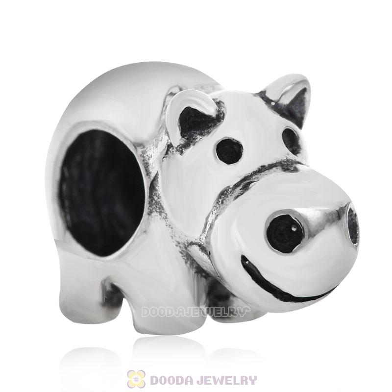 Happy Hippopotamus Charm