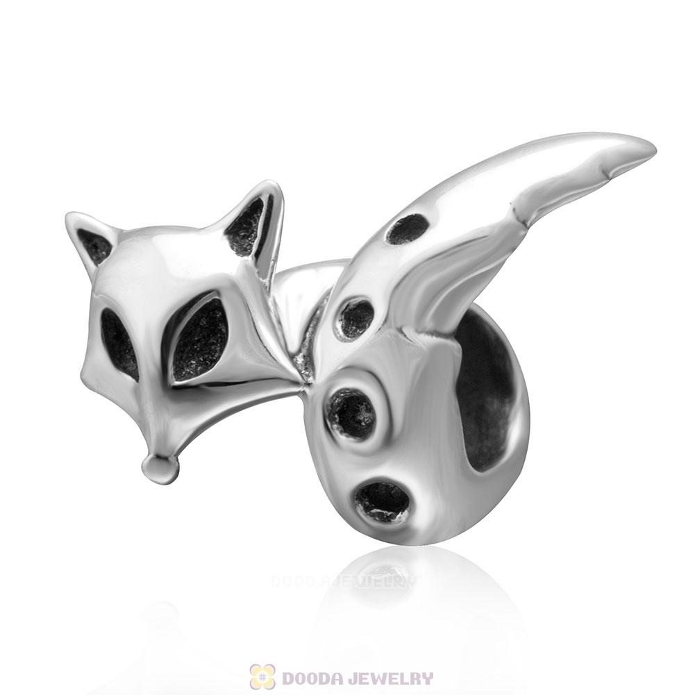 Forest Fox Charm Bead