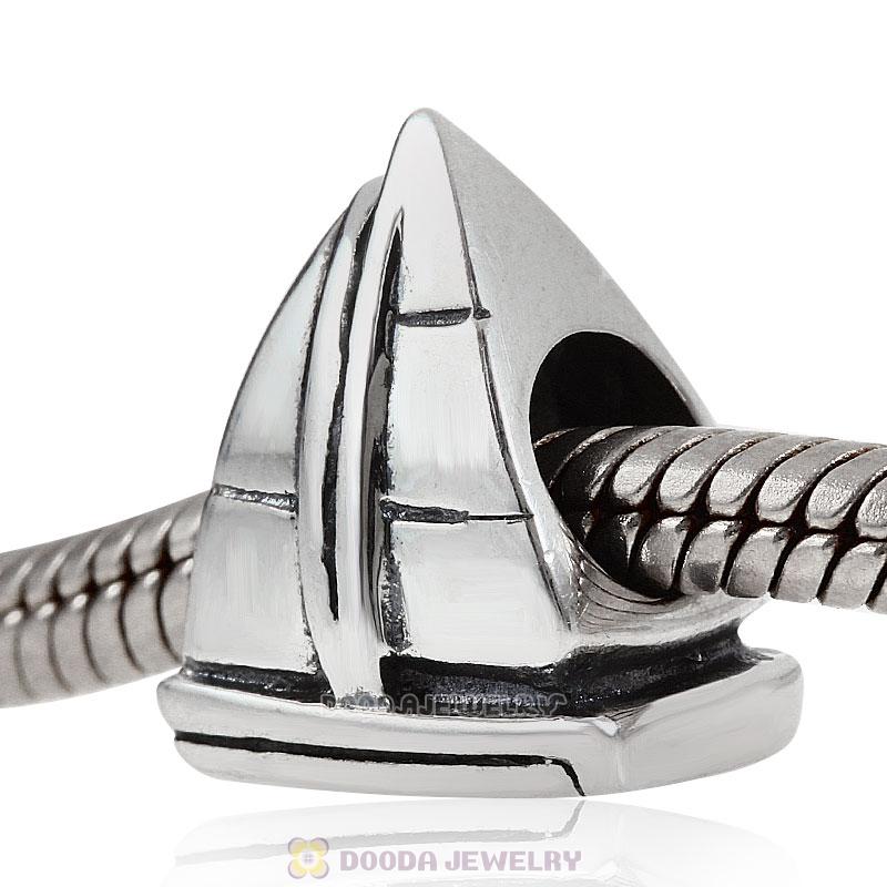 Lovecharmlinks Jewelry Sterling Silver Sailboat Bead