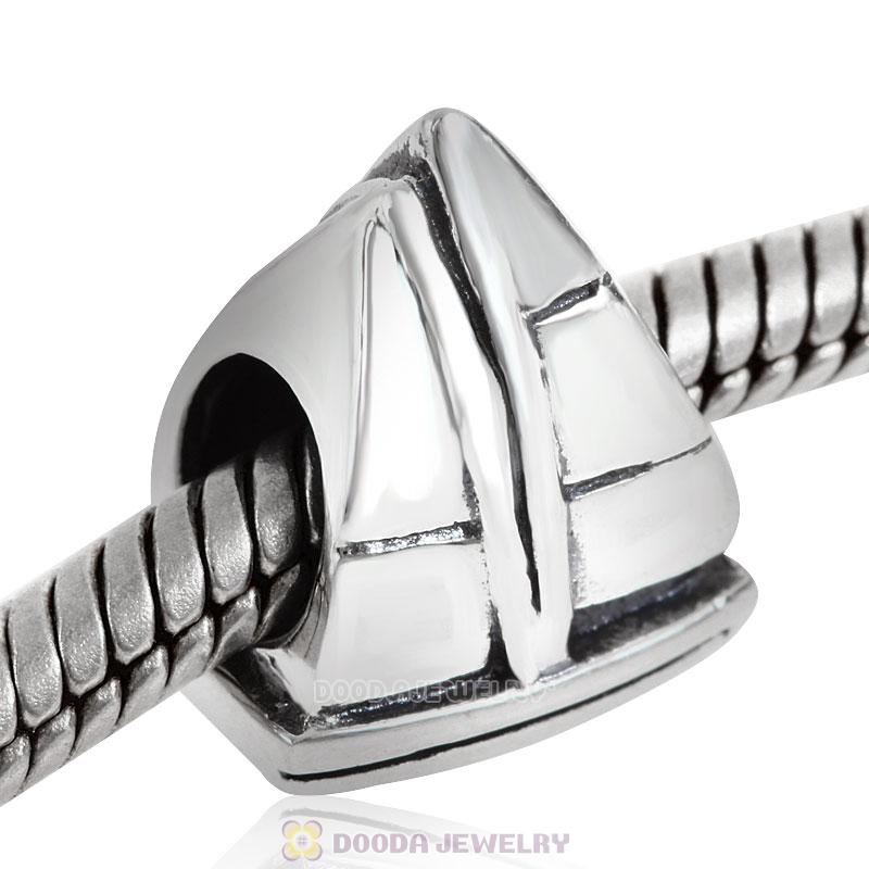 Lovecharmlinks Jewelry Sterling Silver Sailboat Bead European Compatible