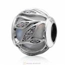 White Nature's Radiance Charm Clear CZ