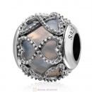 Love to Love Charm White Rhinestones