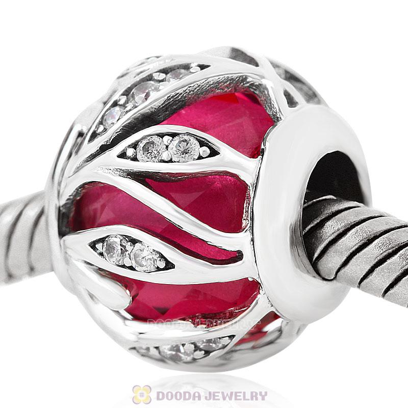 Rose Nature's Radiance Charm Clear CZ