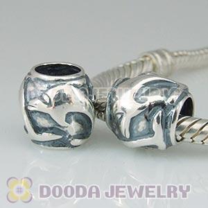 925 Sterling Silver Dolphin Beads Animal Charms
