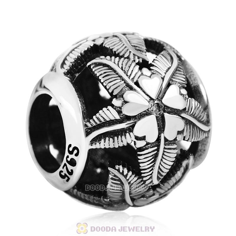 Starfish Charm Antique 925 Sterling Silver