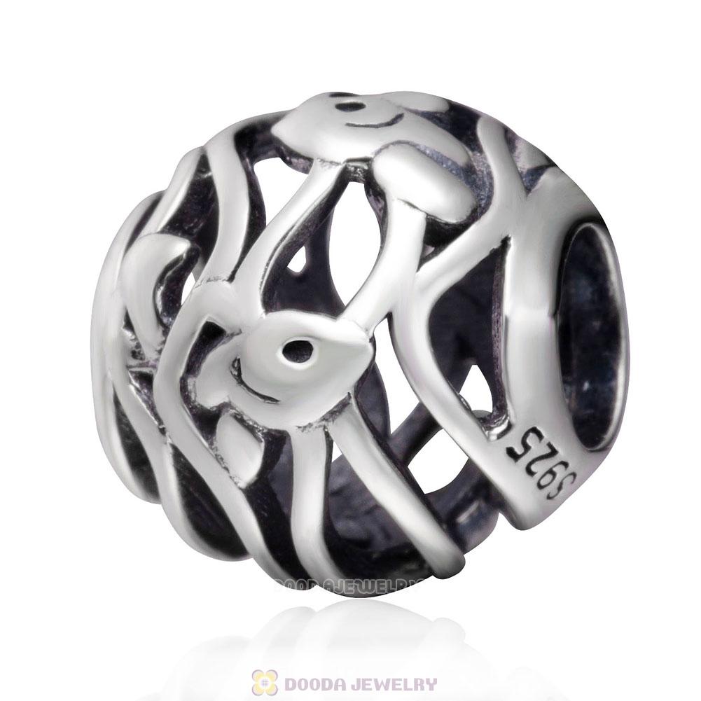 Ocean Fish Charm 925 Sterling Silver