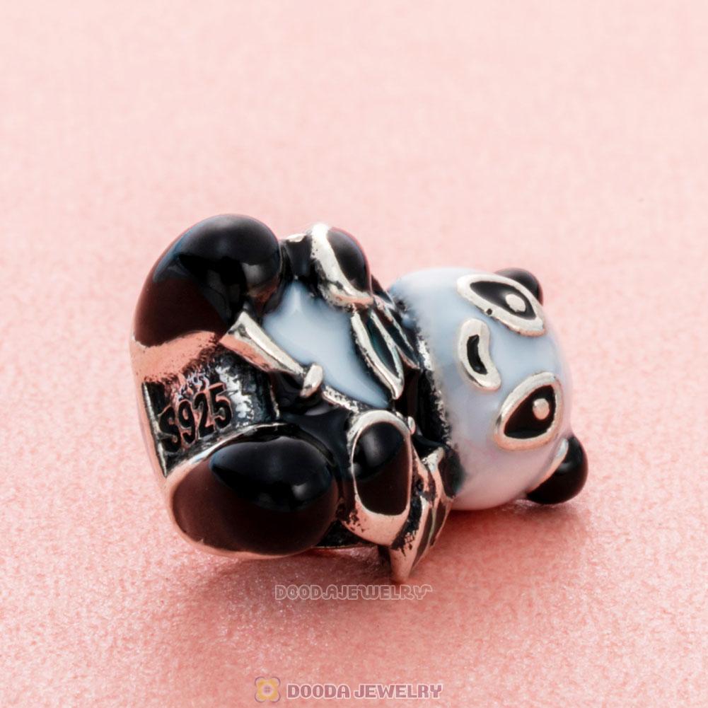Panda Bear with Mix Enamel Charms