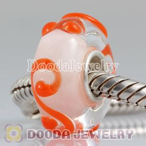 Environmental European Murano Glass Beads with 925 Stamped