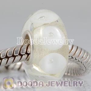 Environmental Murano Lovecharmlinks Glass Beads with 925 Stamped