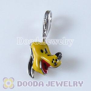 Sterling Silver Tscharm Jewelry Charms Enamel Dog