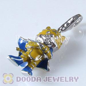 Sterling Silver Tscharm Jewelry Charms Enamel Tigger