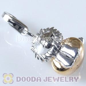 Gold Plated Sterling Silver Tscharm Jewelry Leo Charms