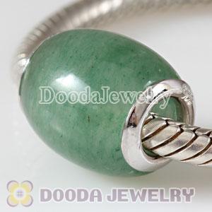 bowlder beads with 925 silver core for European Bead Bracelets