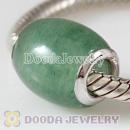 Largehole Jewelry Style bowlder beads with 925 silver core