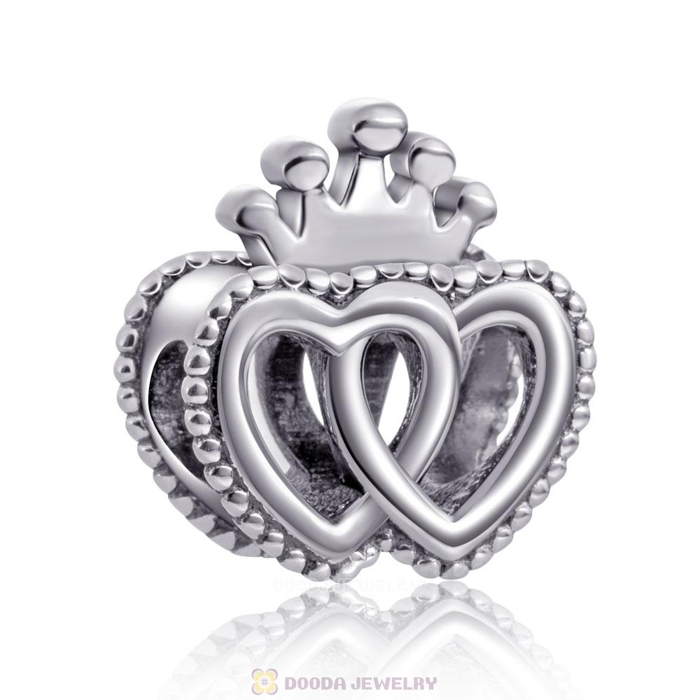 United Regal Hearts Charm