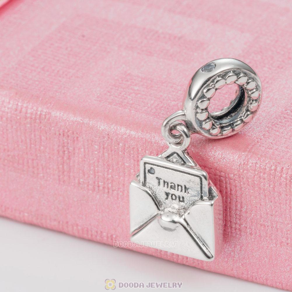 Thank You Envelope Dangle Charm