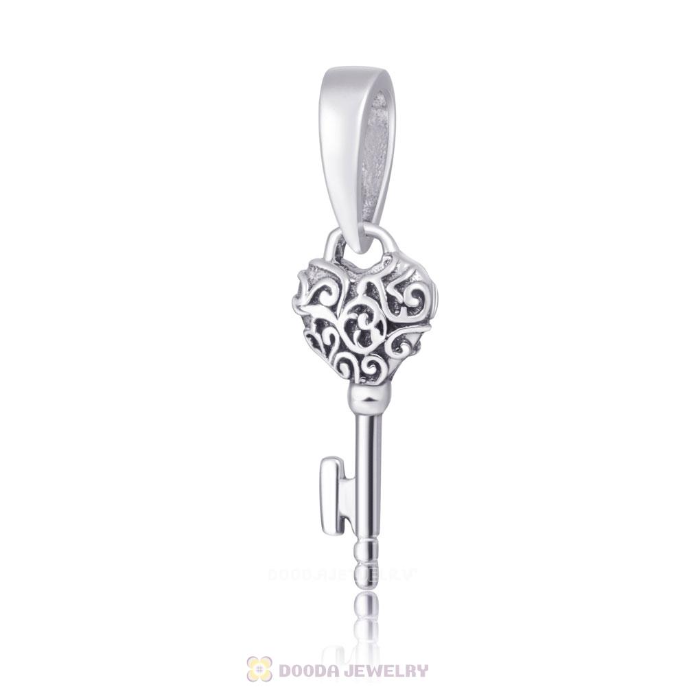 Regal Key Charm Pendant