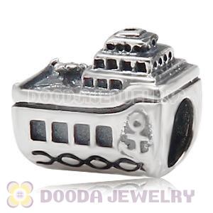 Antique Sterling Silver European All Aboard Yacht Charm Wholesale