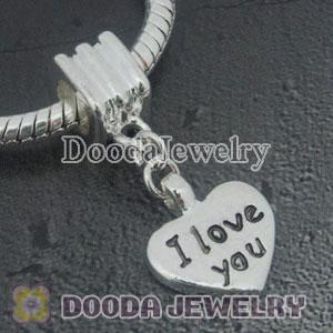 Wholesale Charm Jewelry silver plated beads and charms