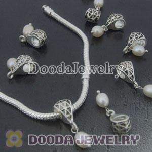 Wholesale European style silver plated beads and charms