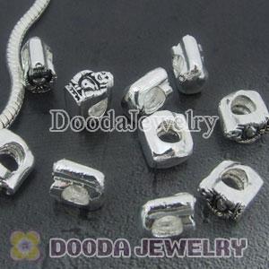 Wholesale European style silver plated beads and charms