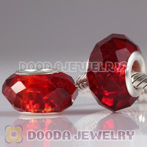 4.5mm alloy hole Charm Jewelry crystal glass beads