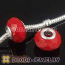 4.5mm alloy hole Charm Jewelry crystal glass beads