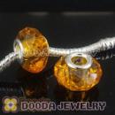 4.5mm alloy hole Charm Jewelry crystal glass beads