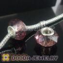 4.5mm alloy hole Charm Jewelry crystal glass beads