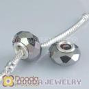 4.5mm alloy hole Charm Jewelry crystal glass beads fit Jewelry, European Beads, bighole Jewelry etc bracelet