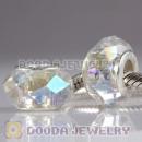 4.5mm alloy hole Charm Jewelry crystal glass beads