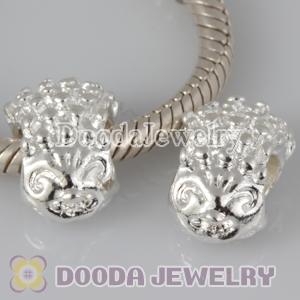 Wholesale silver plated European style beads and charms