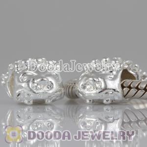 Wholesale silver plated European style beads and charms